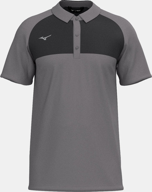 Mizuno Contrast Polo / Charcoal