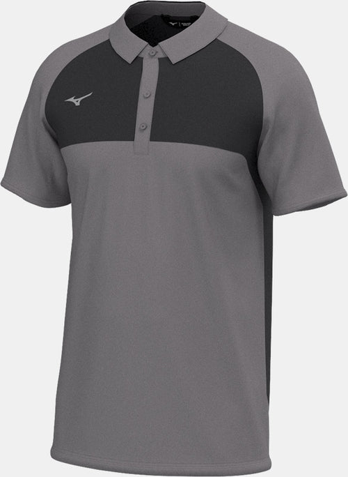 Mizuno Contrast Polo / Charcoal