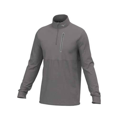 Mizuno Melange Reflect 1/4 Zip / Charcoal