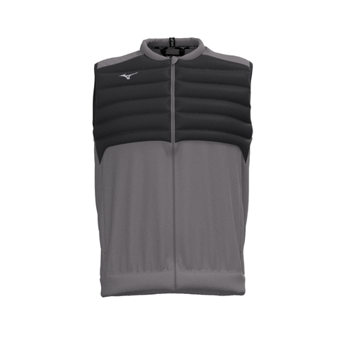 Mizuno Hybrid Bomber Gilet / Charcoal