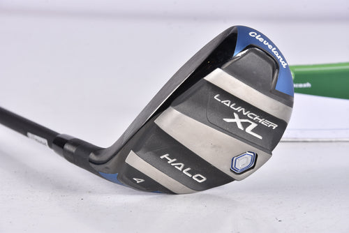 Ladies Left Hand Cleveland Halo XL #4 Hybrid / 21 Degree / Ladies Flex Cypher 40