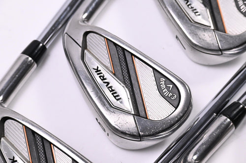 Callaway Mavrik Irons / 5-PW+SW / Regular Flex Elevate 95 Shafts