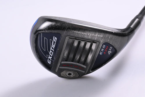 Tour Edge EXS 220 #4 Hybrid / 22 Degree / Regular Flex KBS TGI 70 Shaft