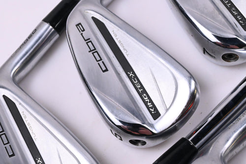 Cobra King Tec-X 2025 Irons / 4-PW+GW / Stiff Flex N.S.Pro 1050GH Shafts