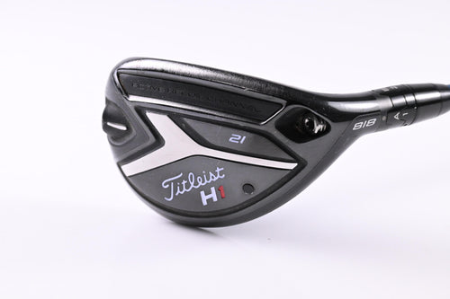 Titleist 818 H1 #3 Hybrid / 21 Degree / Regular Flex EvenFlow Blue 85 Shaft
