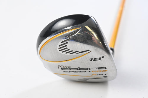 Cobra Speed Pro #5 Wood / 18 Degree / Stiff Flex Fujikura Speeder Pro Shaft