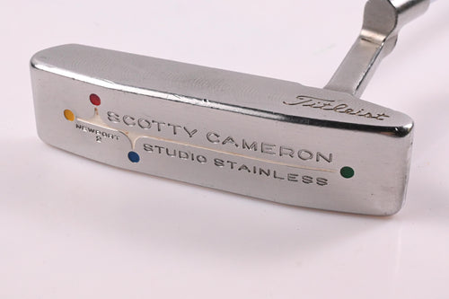 Scotty Cameron Studio Stainless Newport 2 Putter / 34 Inch