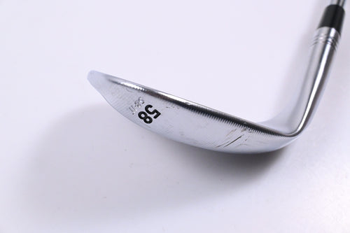 Taylormade Milled Grind 2 Chrome Lob Wedge / 58 Degree / Stiff Flex Dynamic Gold