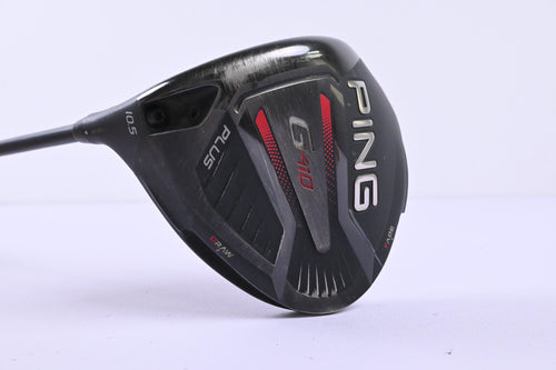 Left Hand Ping G410 Plus Driver / 10.5 Degree / X-Flex Ping Alta CB Red 55 Shaft