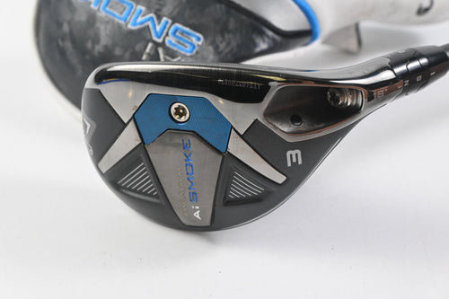 Callaway Paradym Ai Smoke #3 Hybrid / 18 Degree / Stiff Flex Cypher 2.0 70 Shaft
