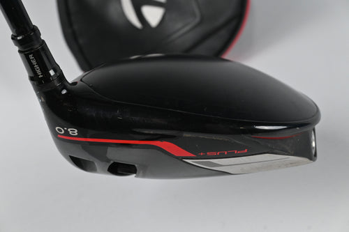 Taylormade Stealth Plus Driver / 8 Degree / X-Flex HZRDUS Smoke Red RDX 60 Shaft