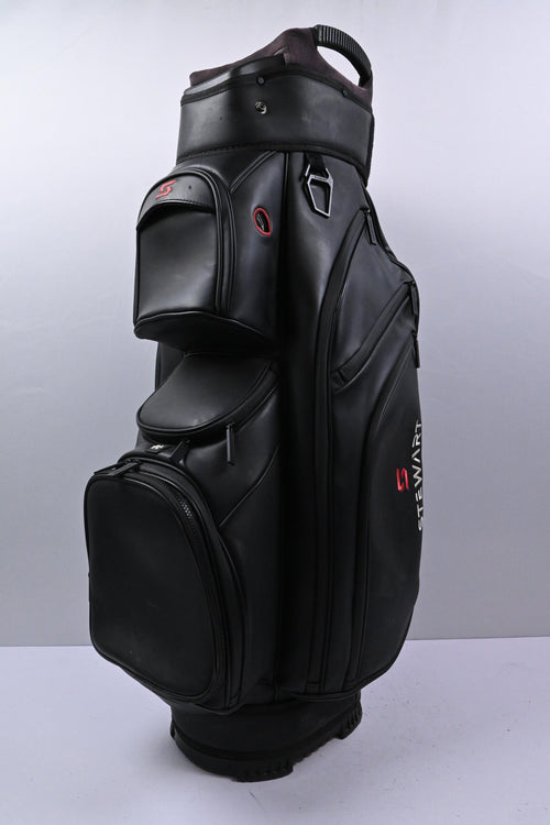 Stewart Cart Bag / 15-Way Divider / Black