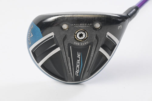 Callaway Rogue Sub Zero #3 Wood / 15 Degree / Stiff Flex Oban Kiyoshi 75 Shaft