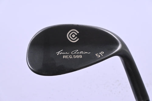 Cleveland 588 Tour Action Gap Wedge / 51 Degree / Stiff Flex Rifle Flighted Shaft