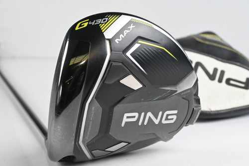 Left Hand Ping G430 Max Driver / 10.5 Degree / Stiff Flex Kai'li Black 60 Shaft