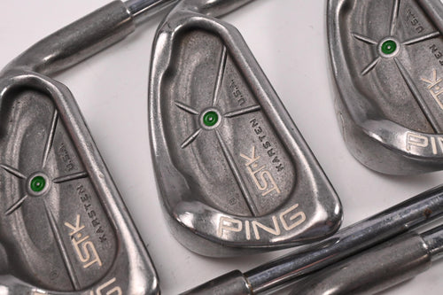 Ping ISI-K Irons / 3-9i / Green Dot / Stiff Flex Ping Karsten JZ Red Shafts