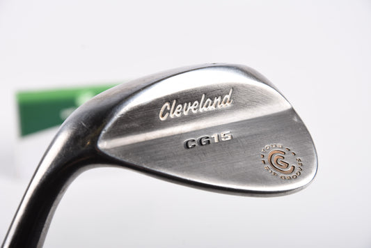 Left Hand Cleveland CG15 Sand Wedge / 56 Degree / Wedge Flex Cleveland Traction