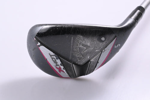 Ladies Callaway X Hot #5 Hybrid / 25 Degree / Ladies Flex Project X 50 Shaft