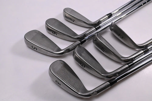 Ping G Series Irons / 5-PW+SW / Green Dot / Regular Flex Ping AWT 2.0 Shafts