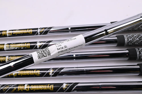 PXG 0317 CB Milled Irons / 4-PW / Stiff Flex Dynamic Gold S300 100 Shaft