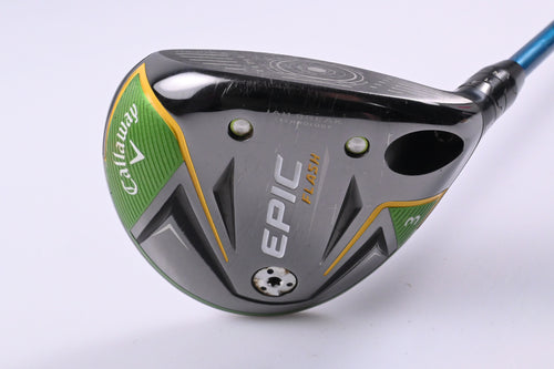 Callaway Epic Flash #3 Wood / 15 Degree / Stiff Flex EvenFlow Blue 75 Shaft