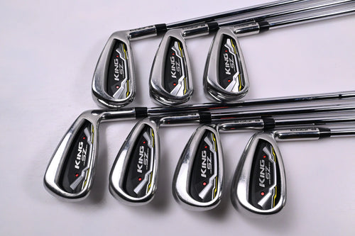 Cobra King Speedzone Irons / 5-PW+GW / Regular Flex Cobra Shafts