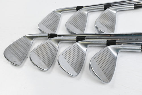 Left Hand Ping iBlade Irons / 4-PW / Black Dot / Stiff Flex Steel Shafts