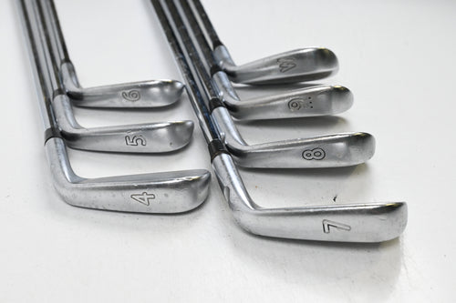 Left Hand Ping iBlade Irons / 4-PW / Black Dot / Stiff Flex Steel Shafts