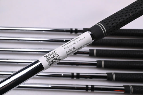 Cobra King Speedzone Irons / 5-PW+GW / Regular Flex Cobra Shafts