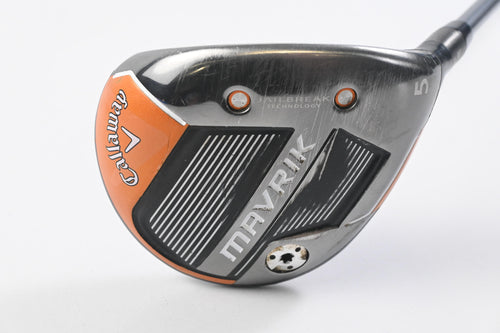 Callaway Mavrik #5 Wood / 18 Degree / Regular Flex HZRDUS T800 Orange 65 Shaft