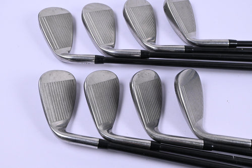 Callaway Rogue ST Max OS Irons / 6-PW+AW+GW+SW / Senior Flex Cypher 50 Shafts
