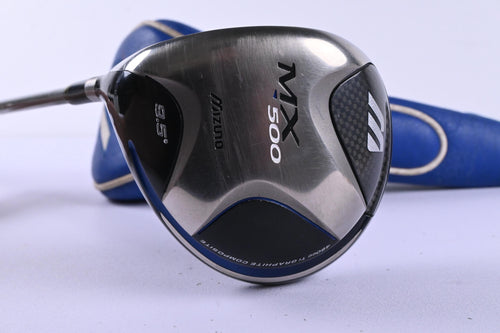 Left Hand Mizuno MX-500 Driver / 9.5 Degree / Senior Flex Taylormade MAS2 55