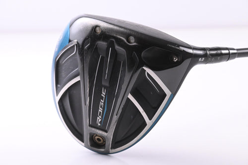 Tour Issue Callaway Rogue Driver / 9 Degree / TX-Flex Aldila NV Green 65 Shaft