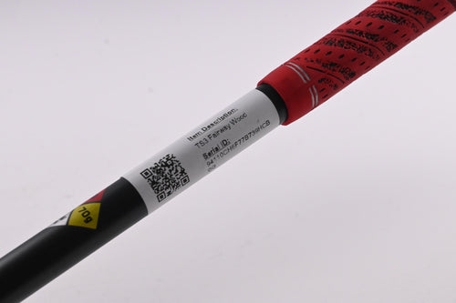 Titleist TS3 #3 Wood / 15 Degree / Stiff Flex HZRDUS Smoke Black 70 Shaft