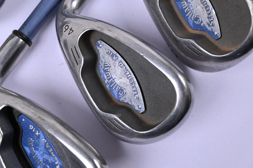 Ladies Callaway X-16 Irons / 7-PW+SW / Ladies Flex System UL 45 Shafts