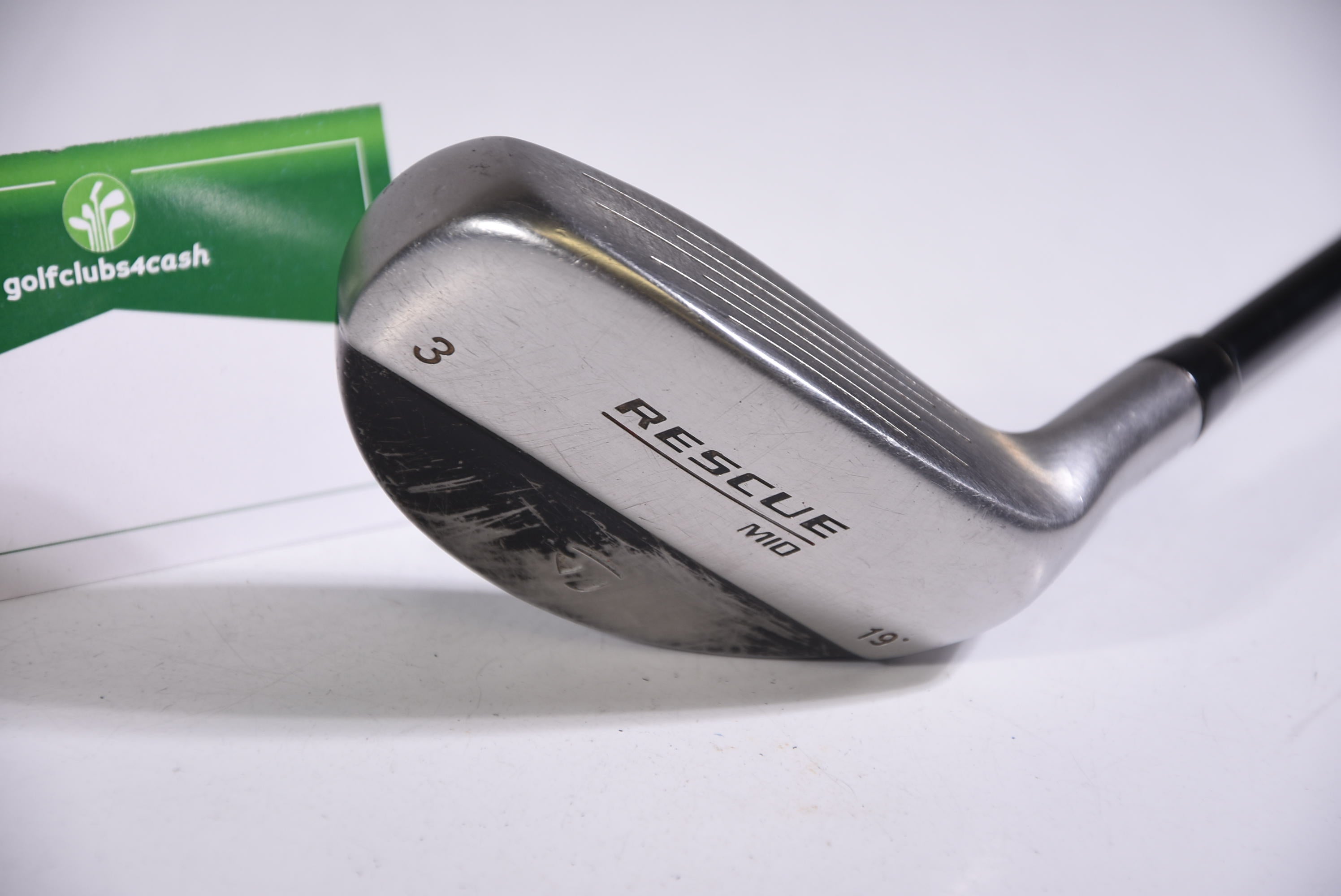 Taylormade Rescue Mid 3 Hybride 19 Degrés Arbre Acier Flexible Régulier