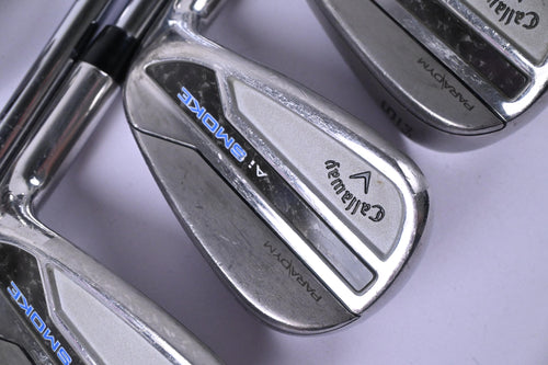 Callaway Paradym Ai Smoke Irons / 5-PW+SW / Regular Flex Elevate MPH 95 Shafts