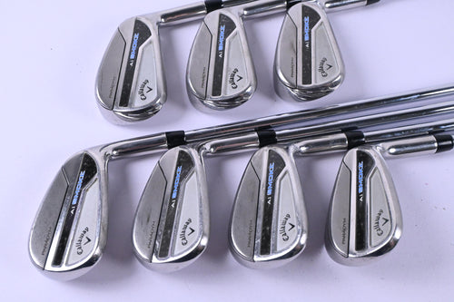 Callaway Paradym Ai Smoke Irons / 5-PW+SW / Regular Flex Elevate MPH 95 Shafts