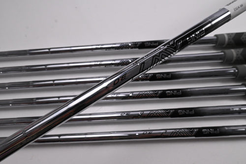 Ping G440 Irons / 5-PW+GW / Black Dot / Regular Flex Ping AWT 3.0 Shafts