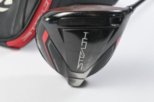 Taylormade Stealth Driver / 9 Degree / Stiff Flex HZRDUS Smoke Red RDX 60 Shaft