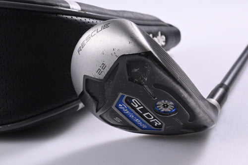 Taylormade SLDR-S #4 Hybrid / 22 Degree / Regular Flex Fujikura Speeder 72 Shaft