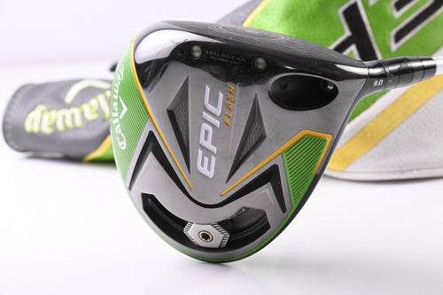 Callaway Epic Flash Driver / 9 Degree / Stiff Flex Oban Kiyoshi White 65 Shaft