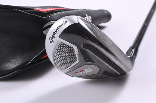 Taylormade M6 #3 Hybrid / 19 Degree / Regular Flex Fujikura Atmos Orange 6 Shaft