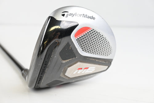 Left Hand Taylormade M6 #3 Wood / 15 Degree / Regular Flex Fujikura Atmos Orange