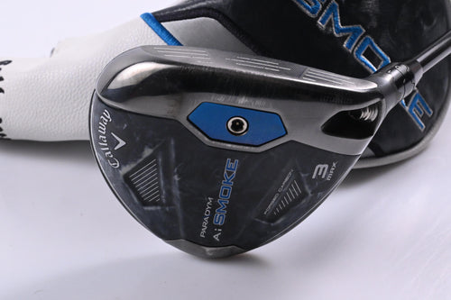 Callaway Paradym Ai Smoke Max #3 Wood / 15 Degree / Stiff Flex Denali Black 70