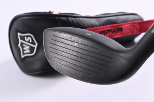 Wilson DYNAPWR 2025 #4 Hybrid / 22 Degree / Stiff Flex HZRDUS RDX Smoke Red 80