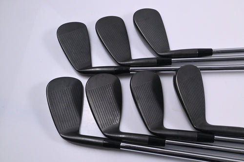 Cobra King Forged Tec 2023 Black Irons / 4-PW / Stiff Flex KBS $-Taper Lite