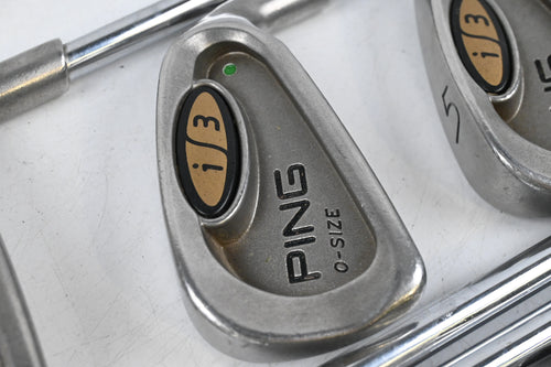 Ping i3 O-Size Irons / 3-9i / Green Dot / Regular Flex Steel Shafts