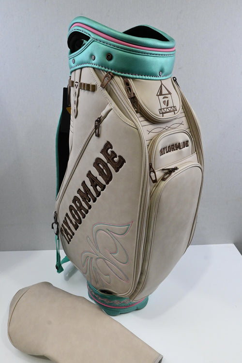 Taylormade Stockyard Collection Tour Bag / 6-Way / Beige, Blue