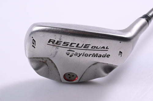 Taylormade Rescue Dual #3 Hybrid / 19 Degree / Stiff Flex Taylormade 65 Shaft